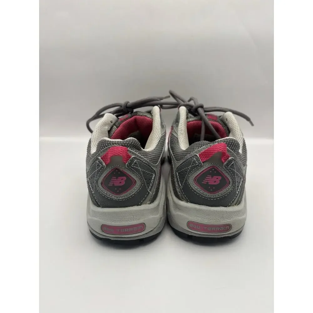 New Balance 621 All Terrain Gray And Pink Running Shoes Women Size 8.5